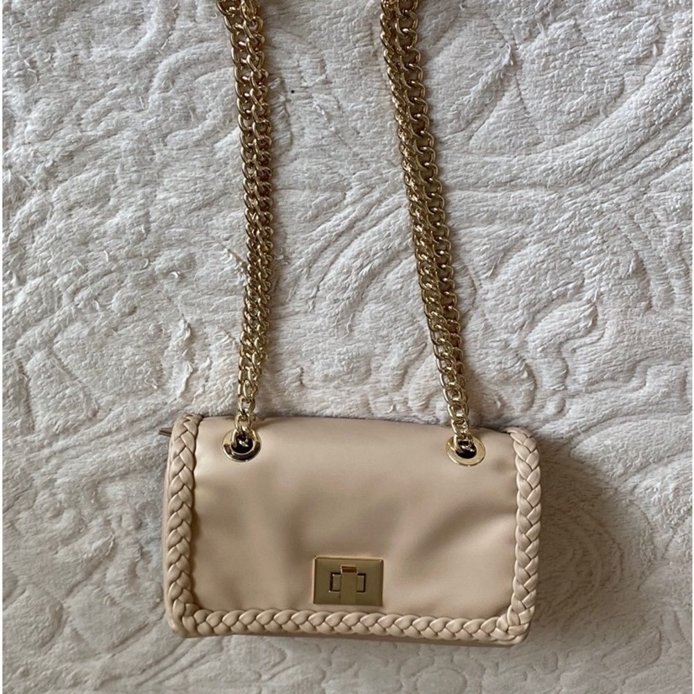 INC International Concepts Crossbody Chain link braided handbag Ajae - Picture 7 of 10